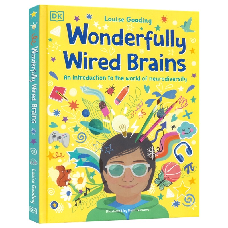 DK Wonderfully Wired Brains 神奇的大脑 儿童百科科普读物 精装 英文原版进口图书