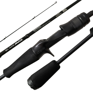 阿布bmax3直柄黑马仕三代路亚竿打黑雷强远投竿啊布黑武士25新款