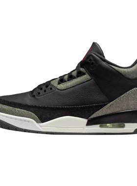 AJ3李维斯联名低帮休闲篮球鞋