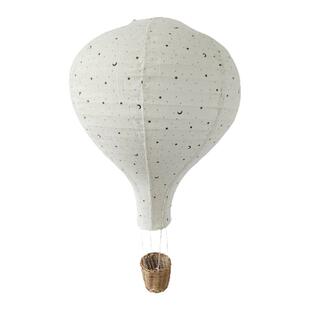 北欧ins儿童房手工布气球艺挂饰家居装饰热气球灯罩吊饰拍照道具