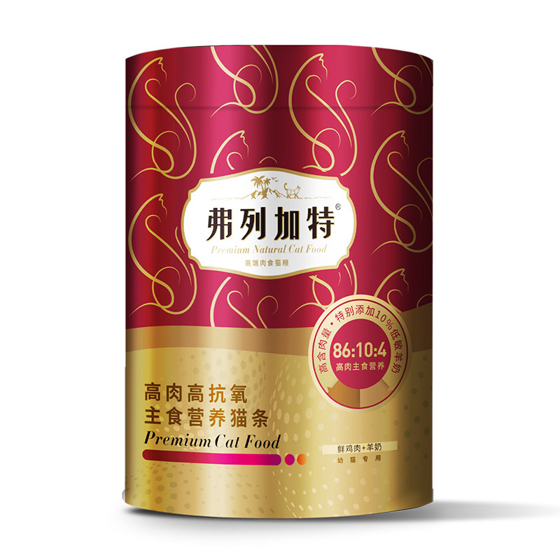 弗列加特主食猫条营养猫粮试吃装