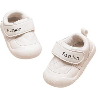 婧麒学步鞋宝宝鞋子春秋季男童婴幼儿软底稳步女宝宝一岁鞋小童