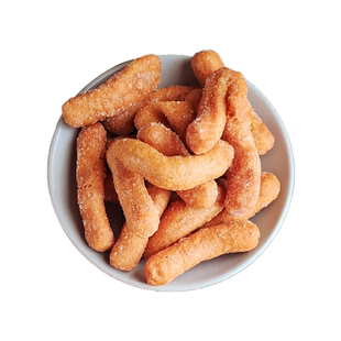 老式江米条酥脆果子雪花条油京果传统手工小吃糕点心零食年货整箱