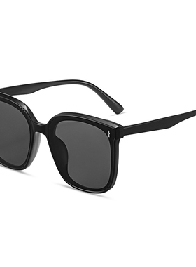 【GM正品】墨镜男女款黑框显脸小