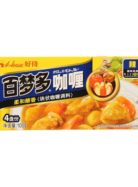 好侍百梦多咖喱块整箱速食嘎哩料