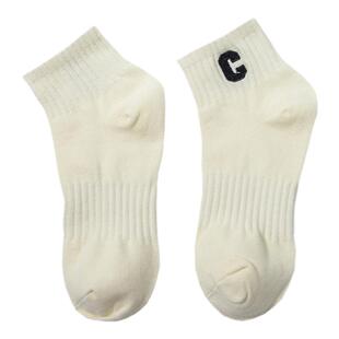 纯棉袜子女秋短筒薄款运动夏季短款粉色短袜中筒女士树莓玫红色