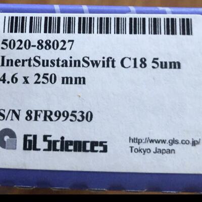 议价岛津液相色谱柱5020-88027 InertSustainSwift C18 5um 4.6*2