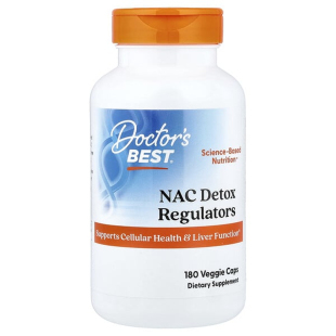 Doctor's Best金达威N-乙酰半胱胺酸NAC抵氧片富硒细胞肝健康