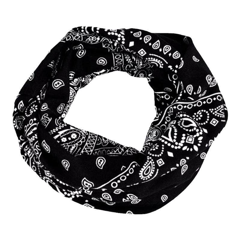 bandana西海岸匪帮嘻哈复古腰果花围脖围巾遮面防风面罩男女潮ins