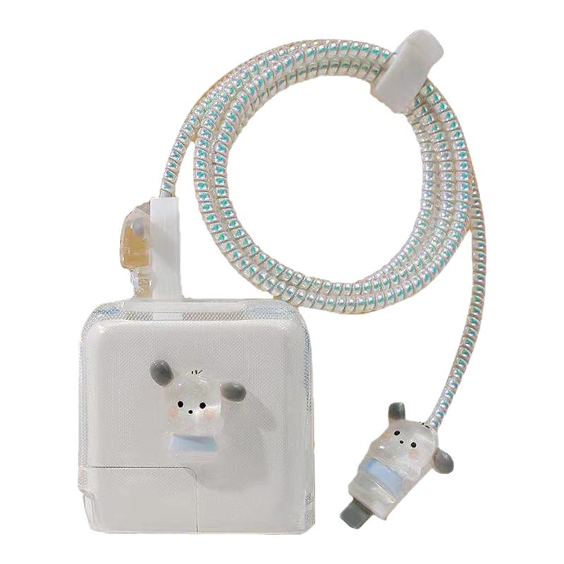 30w/35w苹果充电器保护套iPhone15/16promax充电头数据线mac快充
