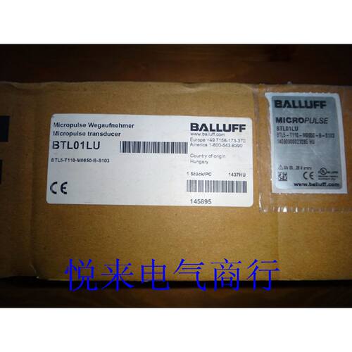 一  全新BALLUFF位移传感器BTL5-T110-M0650-B-S103现货包邮BTL01