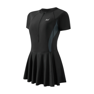 361大码泳衣女款微胖mm200斤遮肉显瘦2026新款成人泡温泉连体泳装