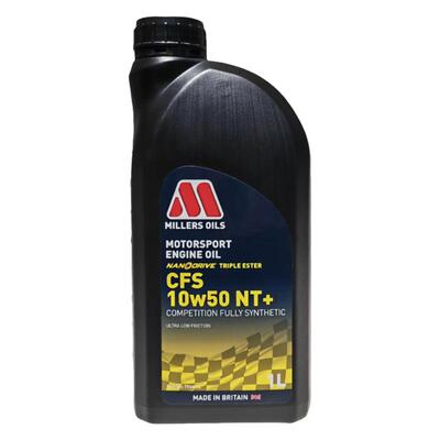 英国MILLERS OILS米勒CFS NT+ 10W50 三酯纳米高性能润滑油