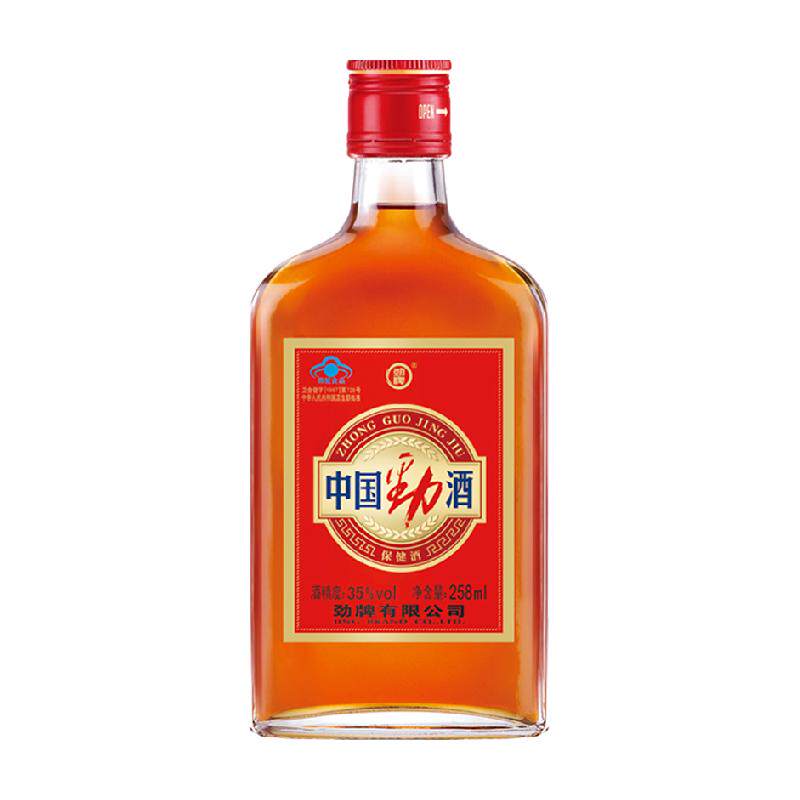 劲牌中国劲酒35度258ml*1瓶单瓶装低度养生小酒佐餐自饮团圆小酌