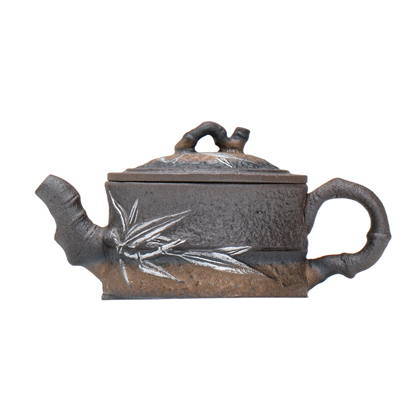 老岩泥茶壶功夫茶具泡茶单壶陶壶