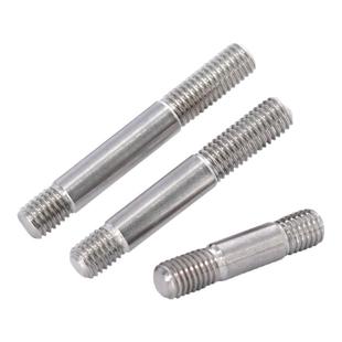 GB898不等长双头螺栓304不锈钢粗杆双头螺丝两头丝螺杆M5M6M8-M20