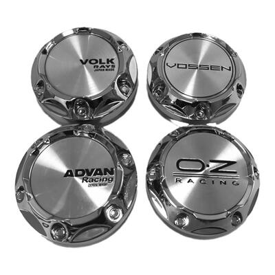 汽车轮毂盖中心盖通用OZ轮盖VOSSEN沃森轮胎盖改装轮毂盖外径64