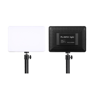 手机直播补光灯摄影设备柔光美颜全面屏平板LED灯俯拍吊顶灯化妆师打光灯360度旋转灯架桌面悬臂延长增高便携