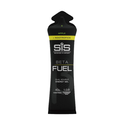 英国进口SIS能量胶BETAFUEL加强版黑胶咖啡因200mg苹果味60ml