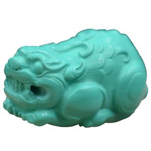 优化绿松石貔貅牌子雕刻件挂件吊坠男女小配饰配珠全套项链坠直播