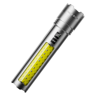 奥克斯银龙强光手电筒远射超亮大功率长续航大容量超亮户外充电式