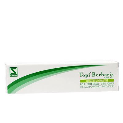 德国威玛舒培Topi袪痘膏痤疮特效药10%小檗酊剂红肿痘痘丘疹25g