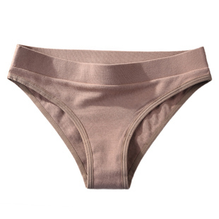 欧美简约纯棉内裤女低腰舒适性感黑白纯色运动透气抗菌大码三角裤