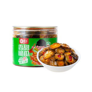 屋头香甜脆瓜蜜汁脆黄瓜香辣酱黄瓜乳黄瓜腌菜开味下饭酱菜咸菜