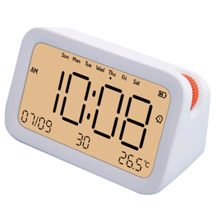 2026新款智能电子闹钟小学生专用起床神器儿童男孩女孩时钟摆台式