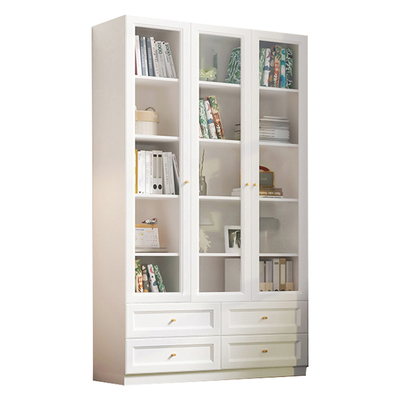 可比熊实木书柜展示柜家用组合柜