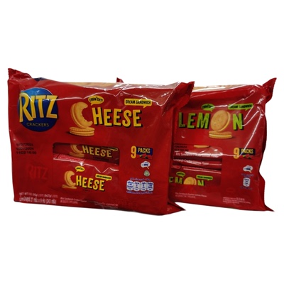 卡夫原装进口小吃柠檬味芝士夹心