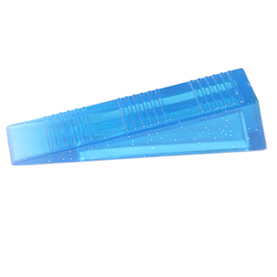 仿水晶门塞日式防风门底塞三角软胶塞门神器门底临时固定门阻.999