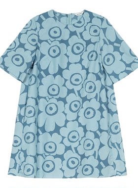 Marimekko【亚洲限定系列】Unikko游霓可女士连衣裙26早春新款