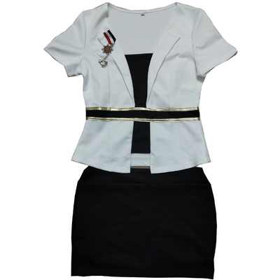 技师工作服亲肤透气时尚百褶裙