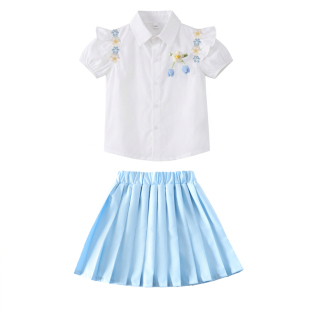 儿童演出服小学生大合唱比赛幼儿园大班毕业典礼拍照衣服表演服装