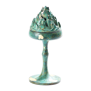 博山炉铜香炉纯铜家用檀香炉熏香炉茶道盘香炉室内精品铜炉香薰炉