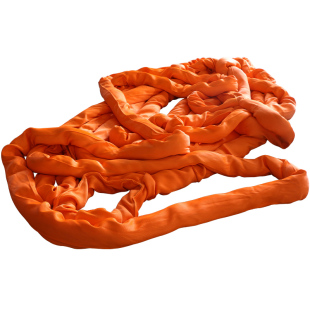 大吨位国标柔性吊装带双扣环圆形软吊装带工业起重吊带20吨50/100