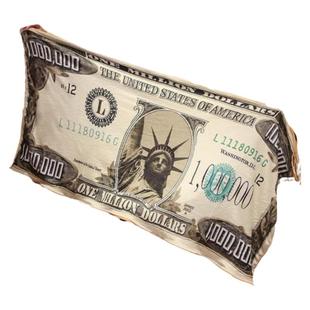 百万美金午休毯子办公室午睡盖毯两用床上用小毯子披风午休空调毯