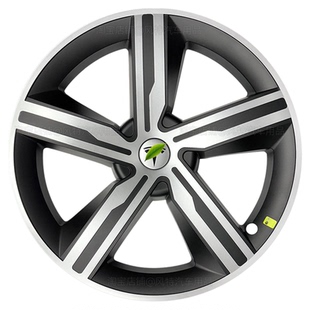 适用于特斯拉焕新版modely轮毂盖19寸利刃款全包保护罩车圈改装件