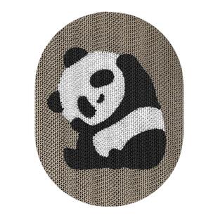 paperpark熊猫猫抓板贴墙挂墙瓦楞纸耐磨不易掉屑立式猫爪板耐抓