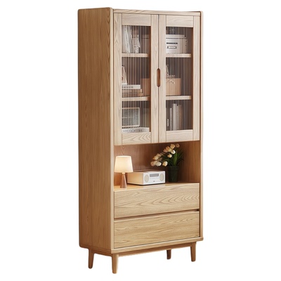 【国补15%】安居客实木防尘书柜