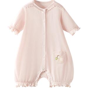 babycare25年新桑蚕丝爬服
