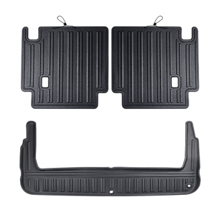 适用24-25款丰田普拉多LC250后备箱垫新霸道座椅后背防护垫尾箱垫