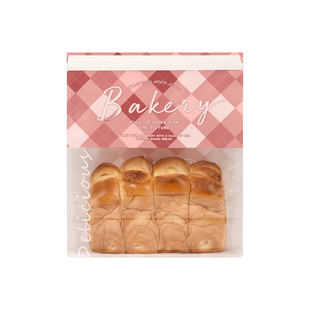 450克吐司面包包装袋切片土司麻薯牛角包打包袋铁丝自封贝果袋子