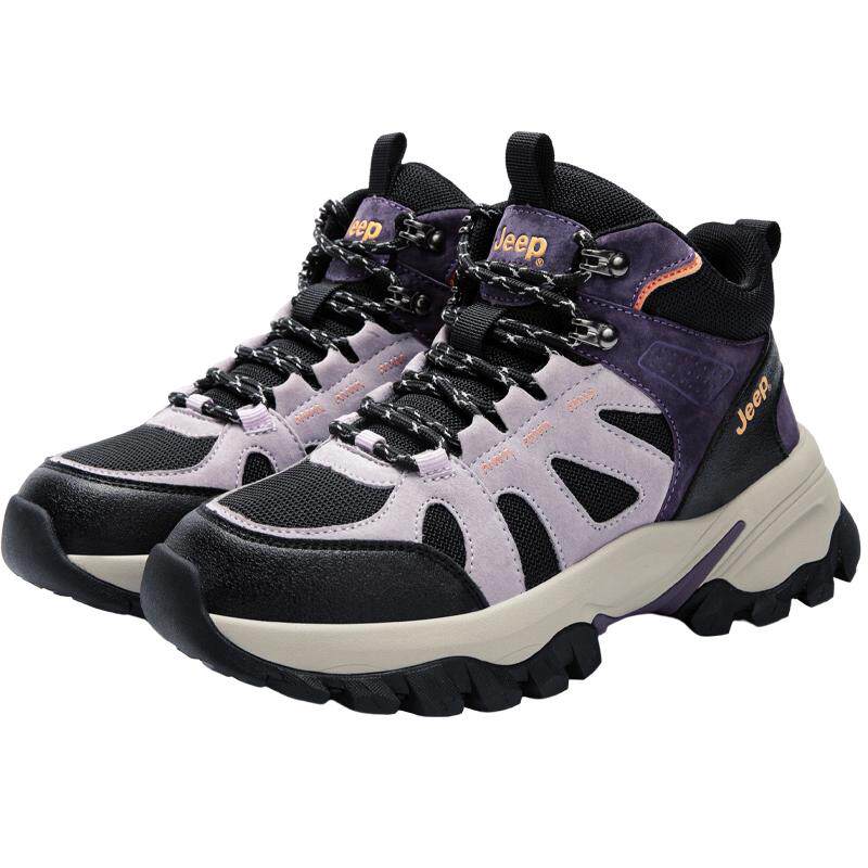 Jeep高帮登山鞋女户外运动工装靴