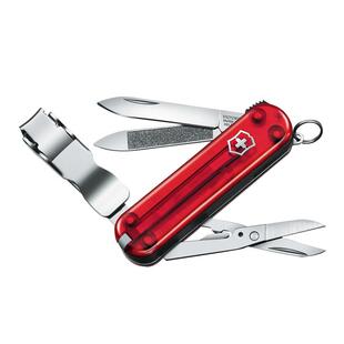 【自营】维氏瑞士军刀 理容伴侣65mm迷你多功能折叠刀指甲钳剪刀