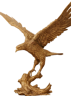 法式复古别墅书房全铜雄鹰摆件