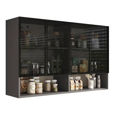 定制厨房吊柜墙壁柜阳台卫生间墙上壁挂储物柜家用浴室铝合金橱柜