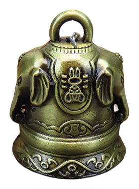 复古合金风铃挂件古铜铃铛