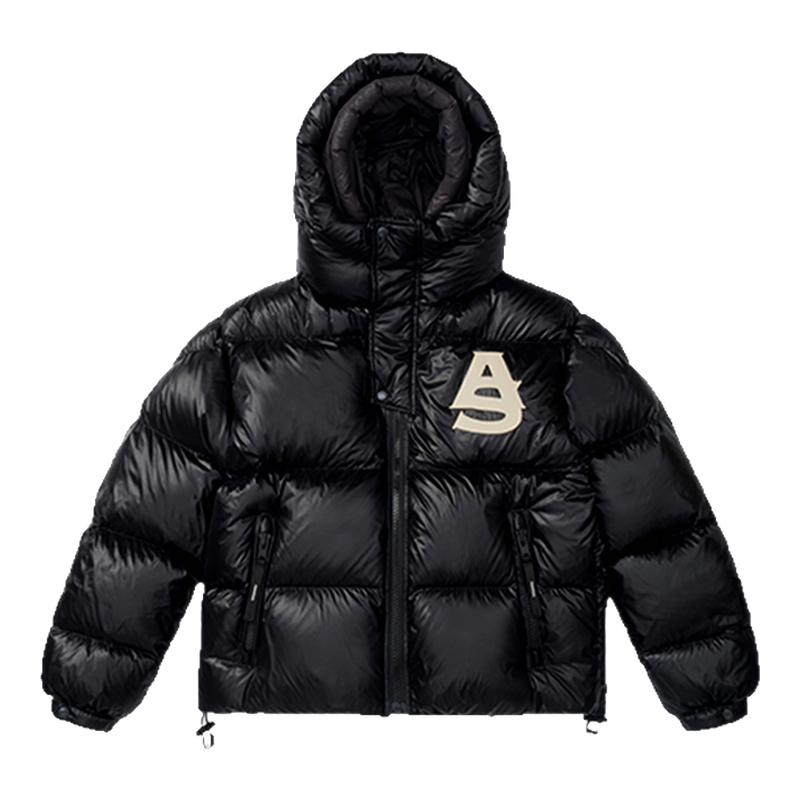 AlphaStyle潮牌短款保暖羽绒服